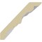Ekena Millwork 3 1/2"H x 3 7/8"P x 5 1/4"F x 94 1/2"L Lisbon Dentil Crown Moulding MLD03X03X05LI - alternate 3